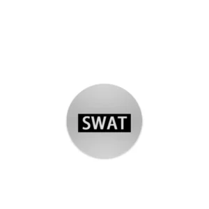 Custom Piece Miniature – round SWAT Military Shield – 3D Print for LEGO minifigure