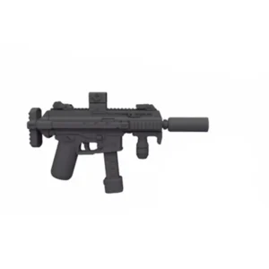 Custom Piece Miniature – submachine gun MP7 – 3D Print for LEGO minifigure
