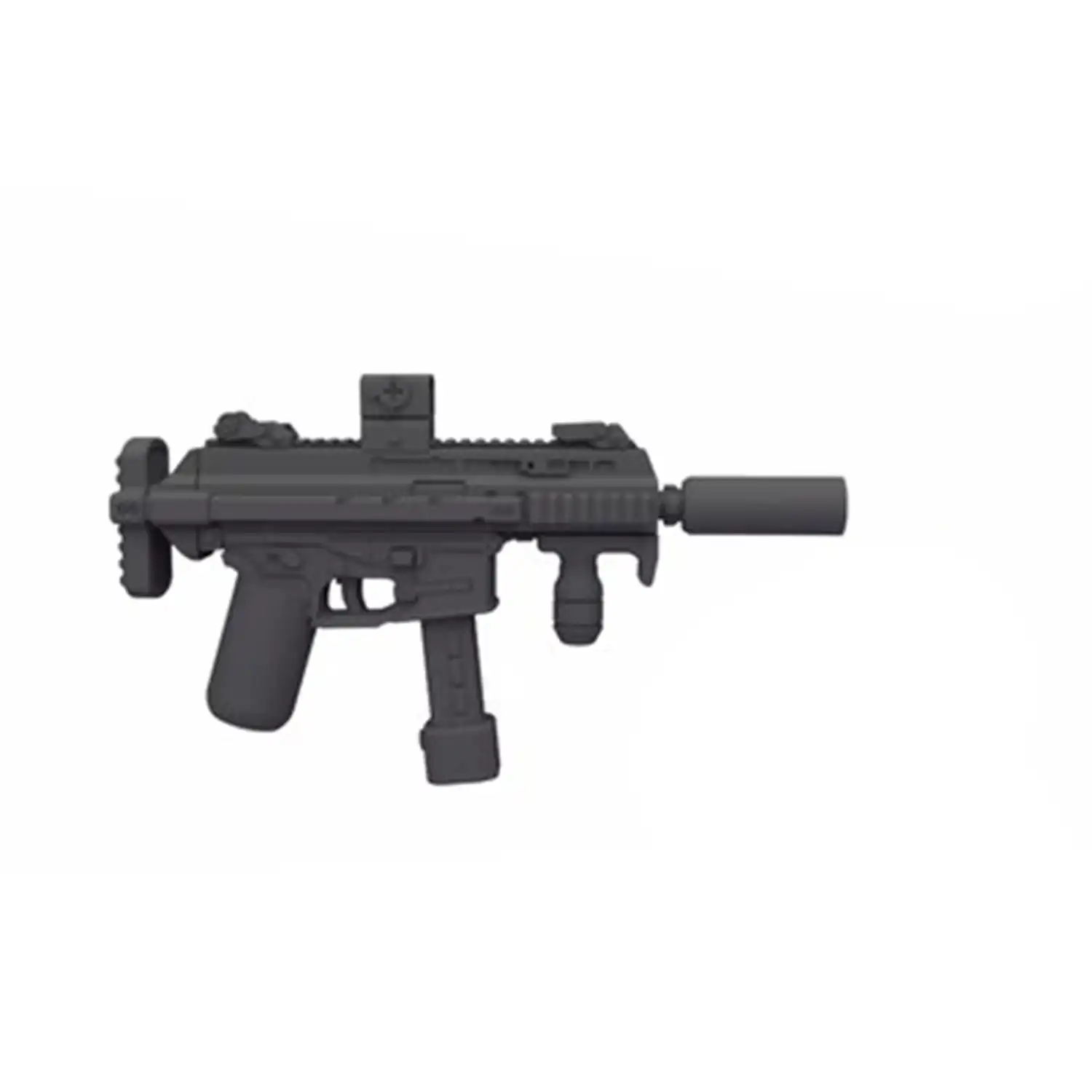 Custom Piece Miniature – submachine gun MP7 – 3D Print for LEGO minifigure