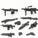 Custom Piece Miniature – weapons firearms – 3D Print for LEGO minifigure