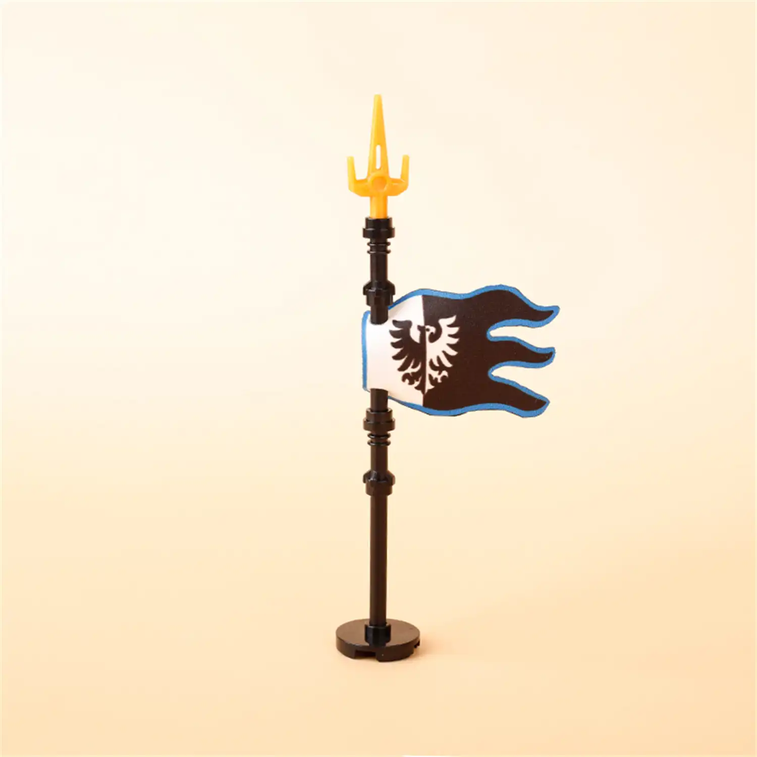Custom Piece – Black Eagle Falcon faction standard flag – 3D Print for LEGO