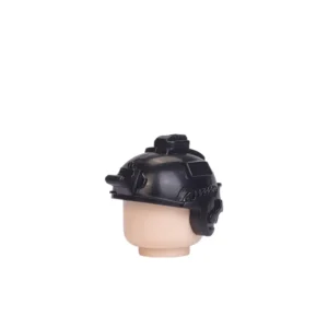 Custom Piece – FAST Future Assault Shell Technology black modern tactical combat helmet – 3D Print for LEGO minifigure