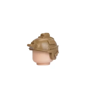 Custom Piece – FAST Future Assault Shell Technology tan modern tactical combat helmet – 3D Print for LEGO minifigure