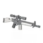 Custom Piece – G3 sniper rifle grey – 3D Print for LEGO minifigure