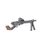 Custom Piece – Japanese Type 11 light machine gun – 3D Print for LEGO minifigure