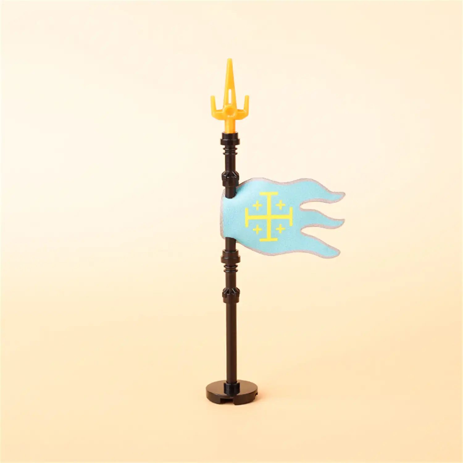 Custom Piece – Kingdom of Jerusalem faction standard flag – 3D Print for LEGO