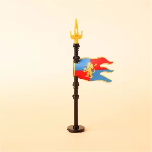 Custom Piece – Lion Knight faction standard flag – 3D Print for LEGO