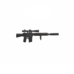 Custom Piece – M110 Semi-Automatic Sniper System SASS SR 25 sniper rifle – 3D Print for LEGO minifigure