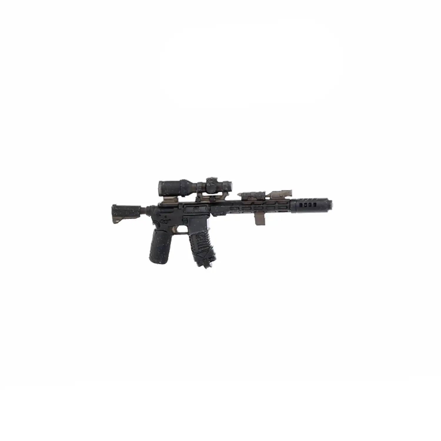 Custom Piece – M4 carbine with a URG I Upper Receiver Group Improved AR-15 pattern rifle – 3D Print for LEGO minifigure