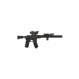 Custom Piece – M4A1 carbine URG I with an ACOG sight and suppressor – 3D Print for LEGO minifigure