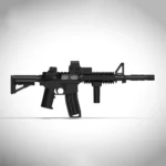 Custom Piece – M4A1 carbine assault rifle – 3D Print for LEGO minifigure