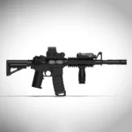 Custom Piece – M4A1 carbine assault rifle – 3D Print for LEGO minifigure