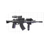 Custom Piece – QBZ191 assault rifle with optical sight scope – 3D Print for LEGO minifigure