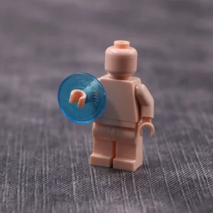 Custom Piece – Runic magic energy disc shield blue for minifigures – 3D Print for LEGO