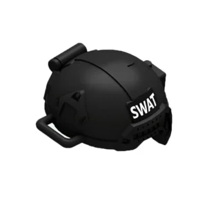 Custom Piece – SWAT Special Weapons and Tactics helmet – 3D Print for LEGO minifigure