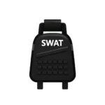 Custom Piece – SWAT team tactical backpack – 3D Print for LEGO minifigure