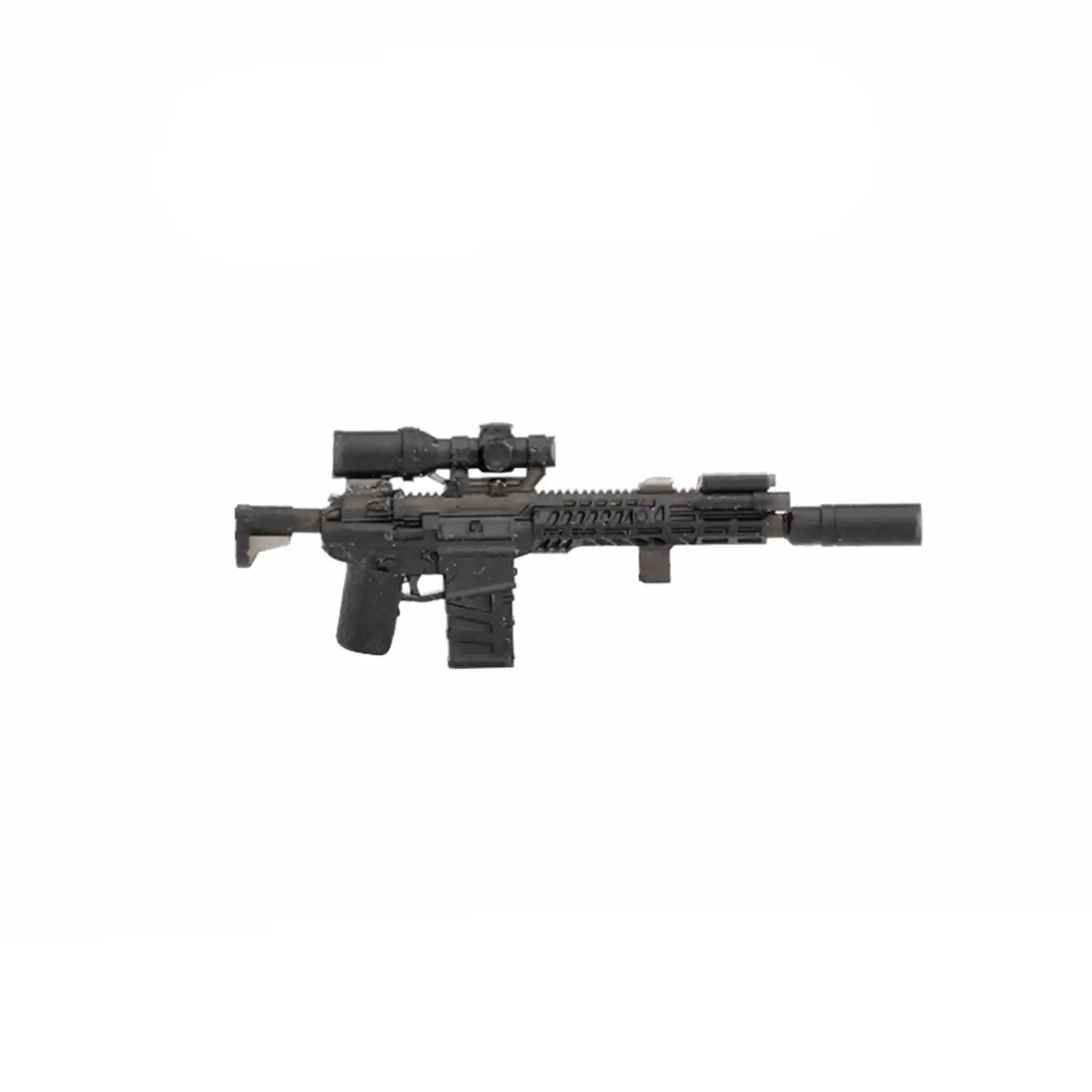 Custom Piece – Short Barreled Rifle SBR AR-15 M4 rifle – 3D Print for LEGO minifigure