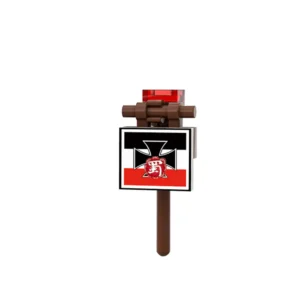 Custom Piece – a ceremonial scepter or standard finial associated with a German Ministry of Defense – 3D Print for LEGO minifigure
