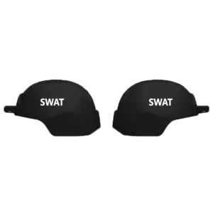 Custom Piece – black SWAT helmets – 3D Print for LEGO minifigure