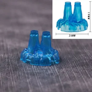 Custom Piece – boot jets foot Thrusters Propulsor Propulsion unit Blue for minifigures – 3D Print for LEGO