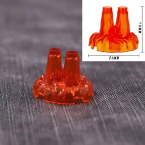 Custom Piece – boot jets foot Thrusters Propulsor Propulsion unit orange for minifigures – 3D Print for LEGO
