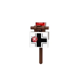 Custom Piece – ceremonial scepter or standard finial associated with the German Wehrmacht – 3D Print for LEGO minifigure
