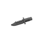 Custom Piece – dagger combat knife dark grey – 3D Print for LEGO Minifigure