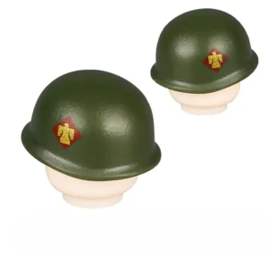 Custom Piece – green helmet US Armys 45th Infantry Division – 3D Print for LEGO minifigure