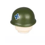 Custom Piece – green helmet WWII US Army 88th Infantry Division – 3D Print for LEGO minifigure