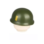 Custom Piece – green helmet Second Lieutenant  – 3D Print for LEGO minifigure