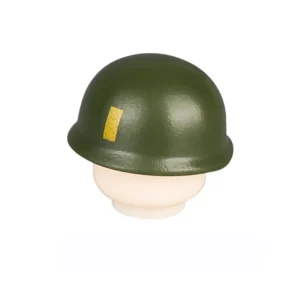 Custom Piece – green helmet styled after the US Army M1 – 3D Print for LEGO minifigure