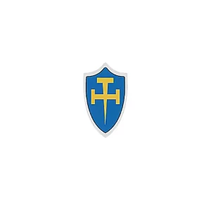 Custom Piece – heater shield central gold cross emblem – 3D Print for LEGO