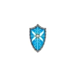 Custom Piece – heater shield stylized winged bird – 3D Print for LEGO Minifigure