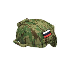 Custom Piece – helmet Russian digital camouflage and a Russian flag – 3D Print for LEGO minifigure