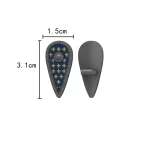 Custom Piece – kite shield French Fleur de lis – 3D Print for LEGO Minifigure