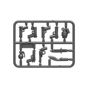 Custom Piece – military weapons – 3D Print for LEGO