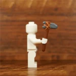 Custom Piece – primitive  stone axe weapon for short version Goblin – 3D Print for LEGO minifigure