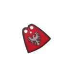 Custom Piece – prominent grey silver eagle hawk faction cape – 3D Print for LEGO Minifigure