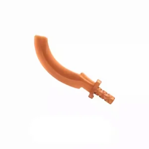 Custom Piece – reddish copper curved sword scimitar khopesh 93247 – 3D Print for LEGO 6264135