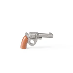 Custom Piece – revolver silver grey – 3D Print for LEGO minifigure