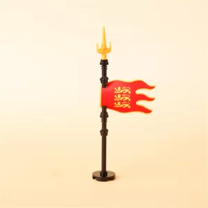 Custom Piece – royal faction standard flag – 3D Print for LEGO