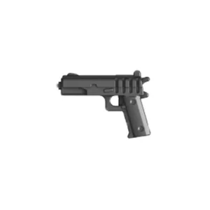 Custom Piece – semi automatic pistol large frame handgun like an M1911 – 3D Print for LEGO