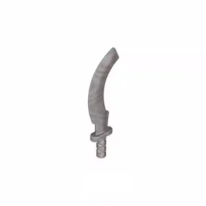 Custom Piece – silver curved sword scimitar khopesh 93247 – 3D Print for LEGO 6461579