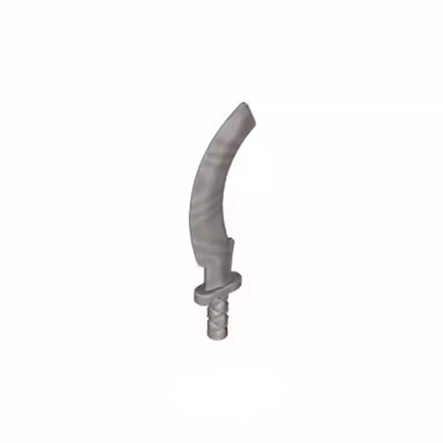 Custom Piece – silver curved sword scimitar khopesh 93247 – 3D Print for LEGO 6461579