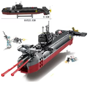 Chinese Type 094 NATO reporting name Sui-class nuclear powered attack guided missile submarine SSGN (LEGO Alternative Bricks)