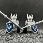 Minifigure 2 Swan Warriors LEGO Alternative