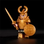 Minifigure Asgardian warrior or guard gold LEGO Alternative