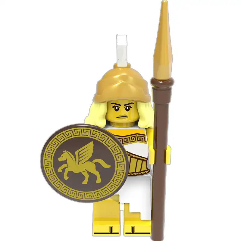 Minifigure Athenian Warrior Athena LEGO Alternative