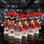 Minifigure British officers or soldiers Napoleonic era LEGO Alternative