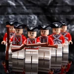 Minifigure British soldiers Napoleonic era b type LEGO Alternative